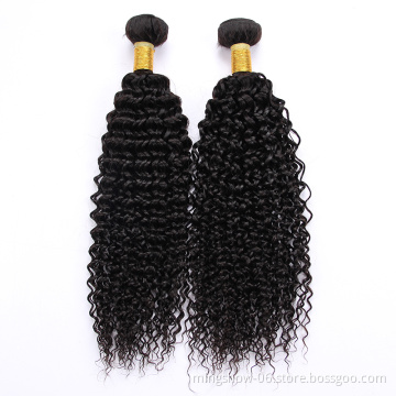 Cheap Malaysian jerry curl hair extension bundles